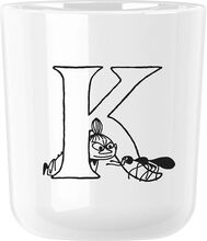 Moomin Abc Krus - K 0.2 L. Home Tableware Cups & Mugs Espresso Cups Hvit RIG-TIG*Betinget Tilbud