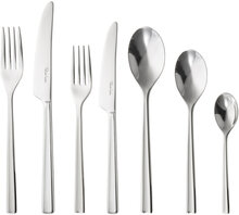 Blockley Bright V 84 Piece Set Home Tableware Cutlery Cutlery Set Silver Robert Welch