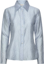 Rodebjer Carmen Designers Shirts Long-sleeved Blue RODEBJER