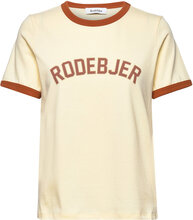 Rodebjer Faye T-shirts & Tops Short-sleeved Beige RODEBJER*Betinget Tilbud