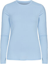 Jacquard Long Sleeve Sport T-shirts & Tops Long-sleeved Blue Röhnisch