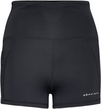 Flattering Curved Hotpants Sport Shorts Sport Shorts Black Röhnisch