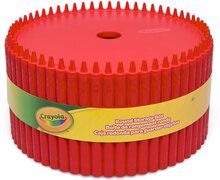 Crayola Round Storage Box Home Kids Decor Storage Pen Organisers Rød CRAYOLA*Betinget Tilbud