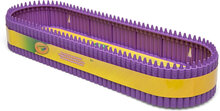 Crayola Shelf Home Kids Decor Storage Pen Organisers Purple CRAYOLA