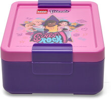 Lego Lunch Box Iconic Classic Home Meal Time Lunch Boxes Purple LEGO STORAGE