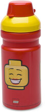 Lego Drinking Bottle Iconic Boy Home Meal Time Water Bottles Rød LEGO STORAGE*Betinget Tilbud