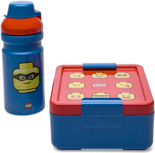 Lego Lunch Set Friends Home Meal Time Lunch Boxes Blue LEGO STORAGE