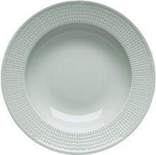 Swedish Grace Plate Deep 25Cm Home Tableware Plates Deep Plates White Rörstrand