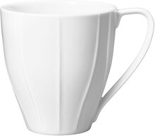 Pli Blanc Mug Home Tableware Cups & Mugs Coffee Cups White Rörstrand