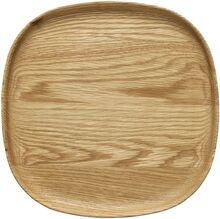 Höganäs Keramik Tray 25Cm Oak Home Tableware Dining & Table Accessories Trays Brown Rörstrand