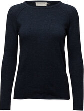 Wool & Cashmere Pullover Tops Knitwear Jumpers Blue Rosemunde