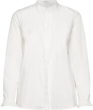 Shirt Tops Shirts Long-sleeved White Rosemunde
