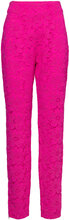 Lace High Rise Pants Bottoms Trousers Straight Leg Pink ROTATE Birger Christensen