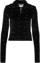 Mona Top Tops Sweatshirts & Hoodies Sweatshirts Black ROTATE Birger Christensen