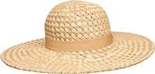 Bed Of Flower Accessories Headwear Straw Hats Beige Roxy*Betinget Tilbud