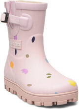 Rd Rubber Classic Flower Kids Shoes Rubberboots High Rubberboots Unlined Rubberboots Rosa Rubber Duck*Betinget Tilbud