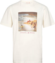 Loose T-Shirt Tops T-Kortærmet Skjorte Cream Revolution