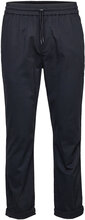 Loose Trousers With Vintage Wash And Elastic Waist Bottoms Trousers Casual Blue Revolution