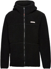 Fleece Jacket Tops Sweatshirts & Hoodies Fleeces & Midlayers Black Revolution