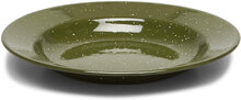 Doris Emaljtallrik Home Tableware Plates Dinner Plates Green Sagaform