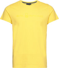 Bowman Tee T-shirts Short-sleeved Gul Sail Racing*Betinget Tilbud