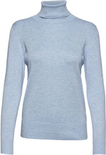 J2046, Milasz Rollneck Pullover Høyhalset Pologenser Blå Saint Tropez*Betinget Tilbud