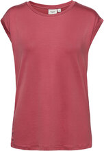 U1520, Adeliasz T-Shirt T-shirts & Tops Short-sleeved Rosa Saint Tropez*Betinget Tilbud