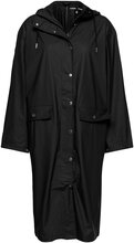Stala Long Jacket 7357 Outerwear Rainwear Rain Coats Black Samsøe Samsøe