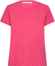Solly Tee Solid 205 Tops T-shirts & Tops Short-sleeved Pink Samsøe Samsøe