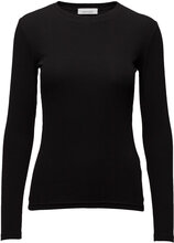 Alexa Ls 7542 Tops T-shirts & Tops Long-sleeved Black Samsøe Samsøe