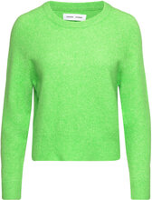 Nor O-N Short 7355 Designers Knitwear Jumpers Green Samsøe Samsøe