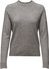 Boston O-Neck 6304 Tops Knitwear Jumpers Grey Samsøe Samsøe