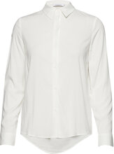 Milly Np Shirt 9942 Tops Shirts Long-sleeved White Samsøe Samsøe