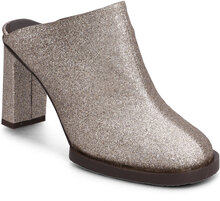 Elsa Heels 14555 Shoes Mules & Slip-ins Heeled Mules Silver Samsøe Samsøe