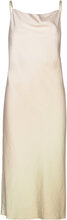 Fredericka Long Dress 14639 Knälång Klänning Beige Samsøe Samsøe