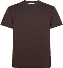 Kronos O-N Ss 273 Designers T-shirts Short-sleeved Brown Samsøe Samsøe