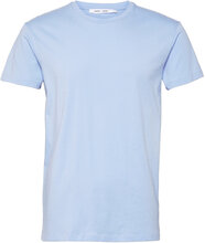 Kronos O-N Ss 273 Designers T-shirts Short-sleeved Blue Samsøe Samsøe