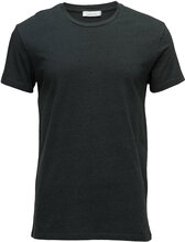 Kronos O-N Stripe 273 Designers T-shirts Short-sleeved Black Samsøe Samsøe