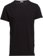Lassen O-N Ss 2586 Designers T-shirts Short-sleeved Black Samsøe Samsøe