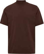 Norsbro T-Shirt 6024 T-shirts Short-sleeved Brun Samsøe Samsøe*Betinget Tilbud