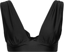 Havana Swimwear Bikinis Bikini Tops Triangle Bikinitops Black Scampi