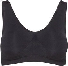 Bustier Lingerie Bras & Tops Soft Bras Tank Top Bras Svart Schiesser*Betinget Tilbud