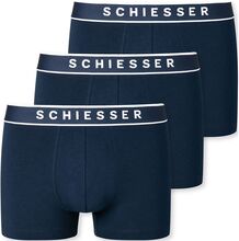 Shorts Boksershorts Blå Schiesser*Betinget Tilbud