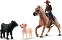 Schleich Western Riding Adventures Toys Playsets & Action Figures Animals Multi/patterned Schleich