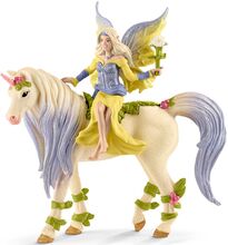 Schleich Fairy Sera With Blossom Unicorn Toys Playsets & Action Figures Animals Multi/patterned Schleich