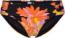 Palmsprings Ruched Side Retro Swimwear Bikinis Bikini Bottoms Bikini Briefs Black Seafolly