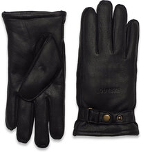 Deerskin Gloves Accessories Gloves Finger Gloves Svart Sebago*Betinget Tilbud