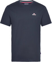 Noah Logo Tee Tops T-Kortærmet Skjorte Navy Sebago