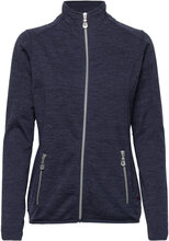 Niccole Zip Fleece Jacket Sweat-shirts & Hoodies Fleeces & Midlayers Blå Sebago*Betinget Tilbud