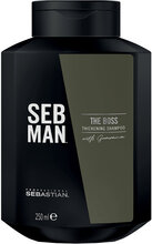 Seb Man The Boss Thickening Shampoo 250Ml Schampo Nude Sebastian Professional